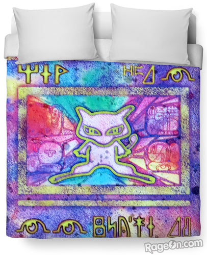 Ancient Mew Duvet Cover