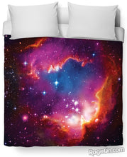 Cosmic Forces Bed Duvet Cover and Pillowcase Combo