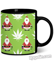 Green Christmas Coffee Mug