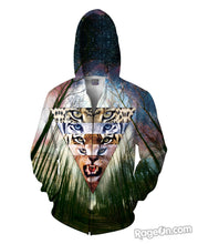 Wild Cats Zip-Up Hoodie 