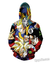 Dragon Ball Z Zip-Up Hoodie