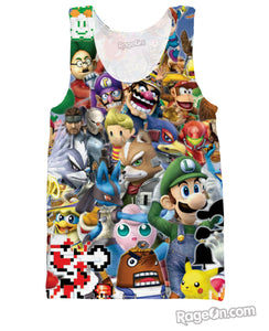 8-Bit Collage Tank Top