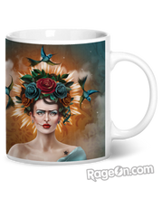 Frida Long Coffee Mug